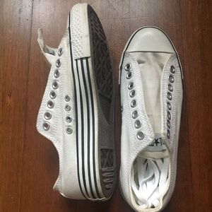 White Converse All-Stars